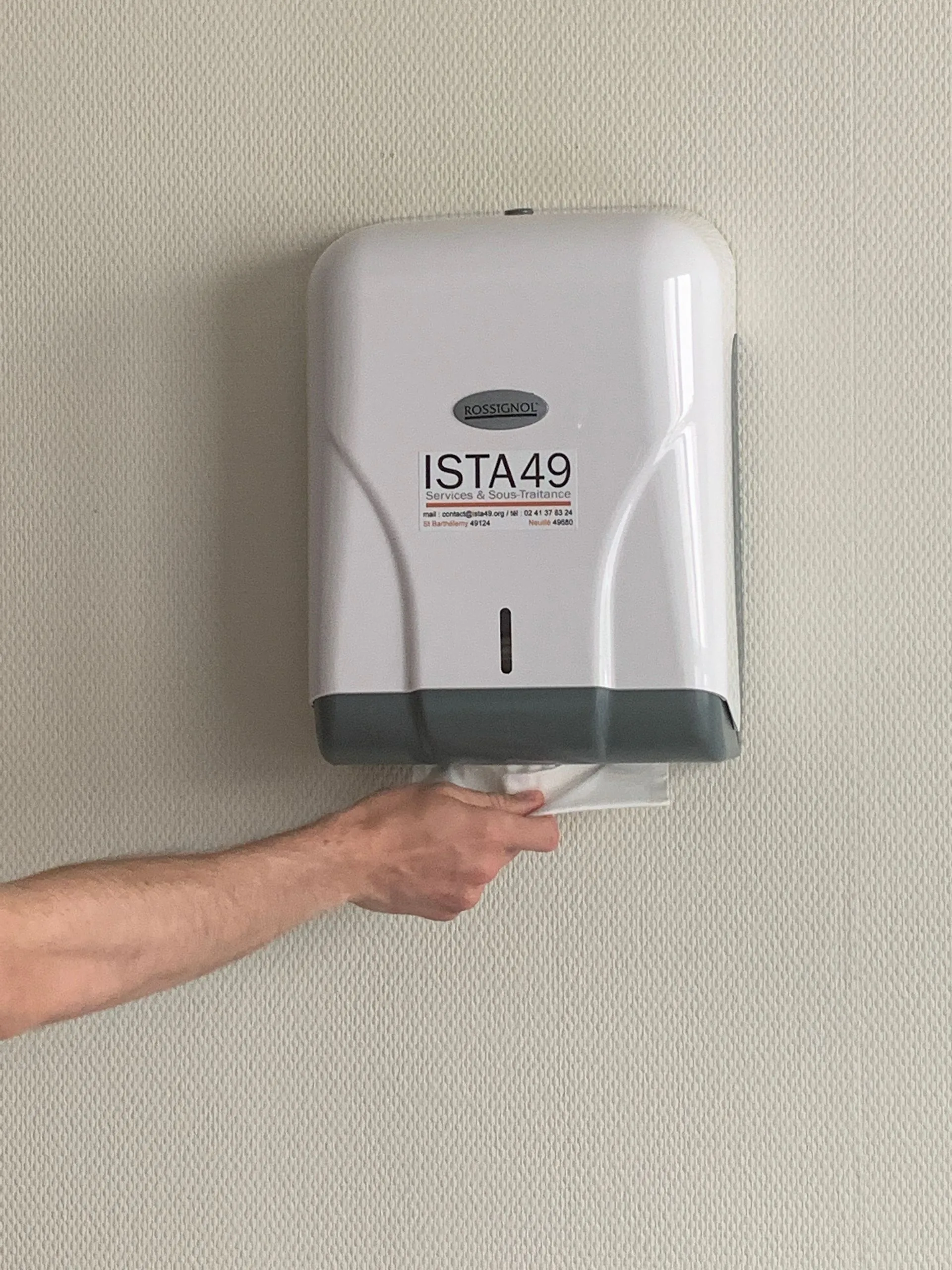 Les essuie-mains réutilisables en tissu